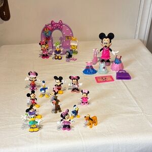 Disney Mickey, Minnie Sets with Figures